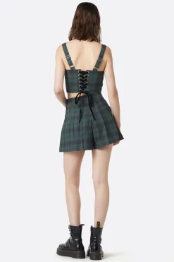 Social Class Tartan Skort