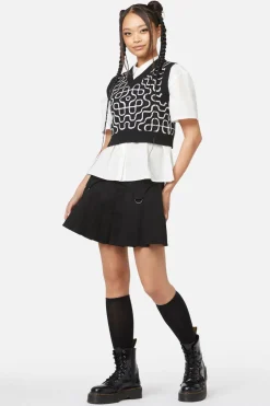 Soundwave Cropped Knit