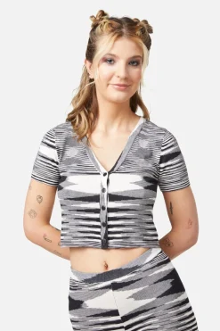 Space Dyed Knit Cardi