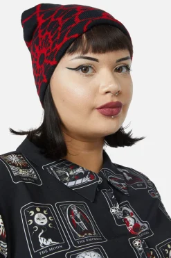 Spider Web Beanie