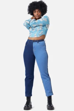 Split Wash Denim Jeans