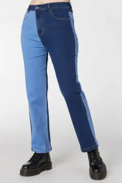 Split Wash Denim Jeans