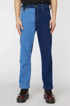 Split Wash Denim Unisex Jean
