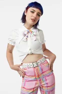 Square Buckle Stud Belt