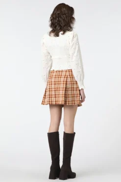 Stacey Check Skirt