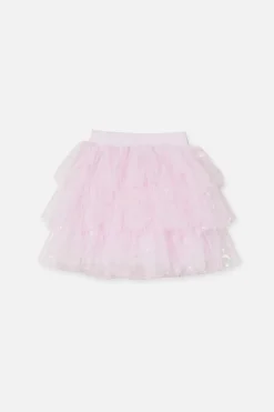 Star Mesh Kids Tulle Skirt
