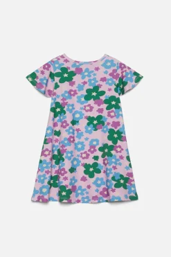 Starry Flower Kids Jersey Dress