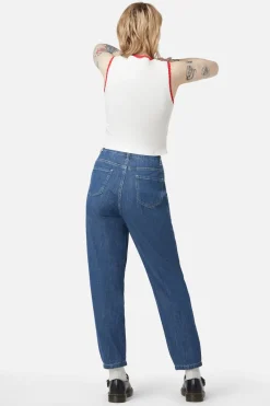 Strawberry Patch Peg Leg Jeans