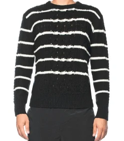 Striped Cable Jumper