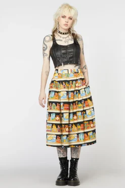 Supermarket Cotton Skirt