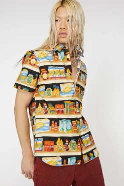 Supermarket Print Shirt