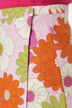 Susan Floral Mini Skirt