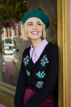 Sweet Garden Embroidered Cardi