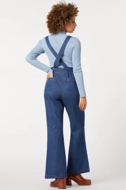 Sweet Nectar Embroidered Overall