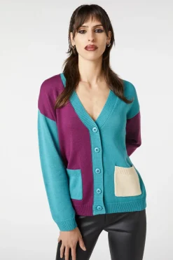 Tabby Colour Bock Cardi