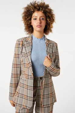 Tabitha Check Blazer
