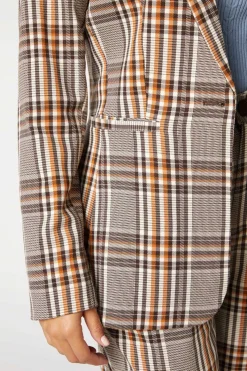 Tabitha Check Blazer