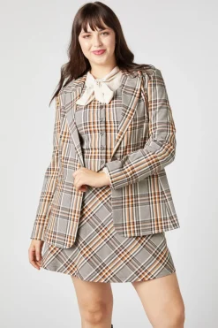 Tabitha Check Blazer