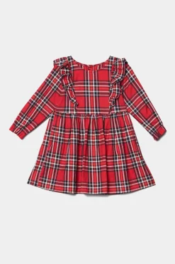 Tartan Frill Dress