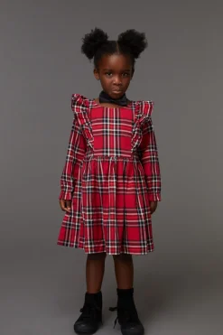 Tartan Frill Dress