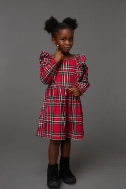 Tartan Frill Dress