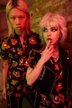 Tattoo Zombie Print Shirt