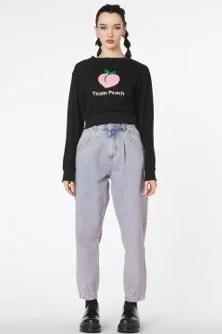 Team Peach Cotton Sweater