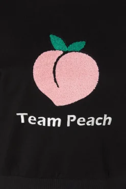 Team Peach Cotton Sweater