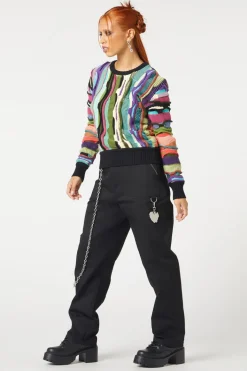 Textured Rage Knit Jumper