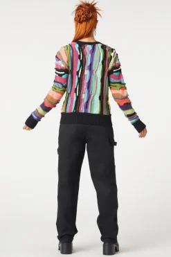 Textured Rage Knit Jumper