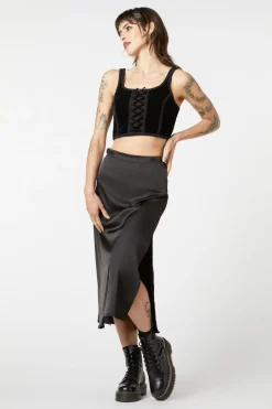 10Th House Velvet Corset