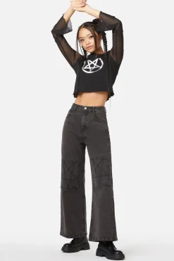 The Astral Wide Leg Jeans