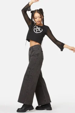 The Astral Wide Leg Jeans