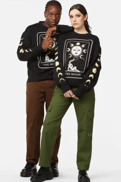 The Moon Print Long Sleeve Tee