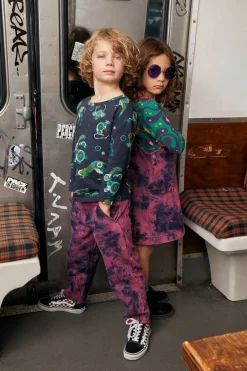 Tie Dye Denim Kids Pants