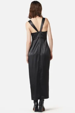 Time Locked Satin Corset Dress