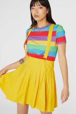 Time Out Pleated Twill Pinny