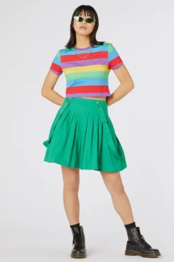 Time Out Pleated Twill Pinny