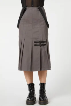 Time U0026 Date Pleated Skirt