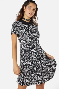 To The Butterflies Mini Dress