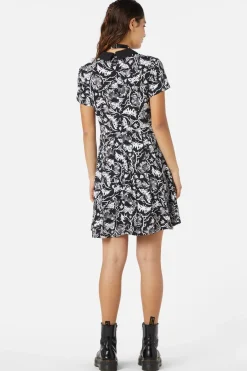 To The Butterflies Mini Dress