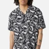 To The Butterflies Printed Short Sleeve Shirt