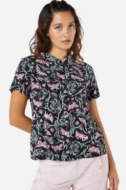 To The Butterflies Printed Blouse