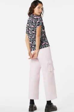 To The Butterflies Printed Blouse