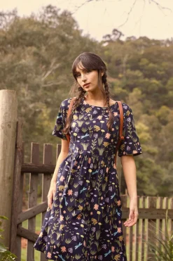 Tree Frog Smock Dress