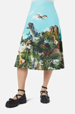 Triassic Scene Border Skirt