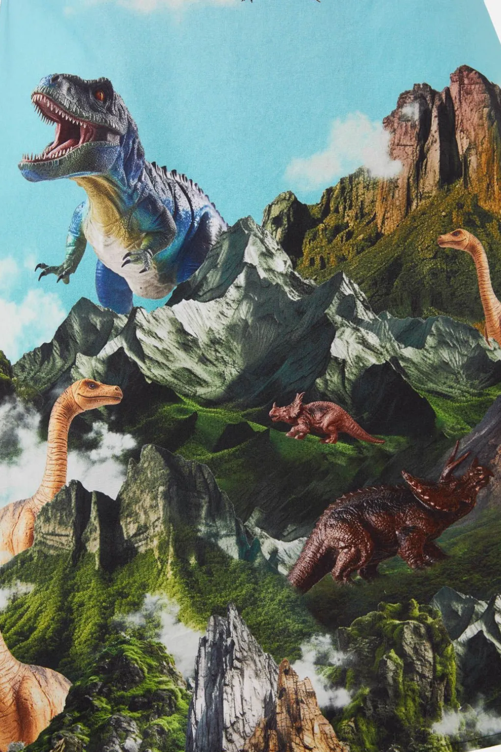 Triassic Scene Border Skirt