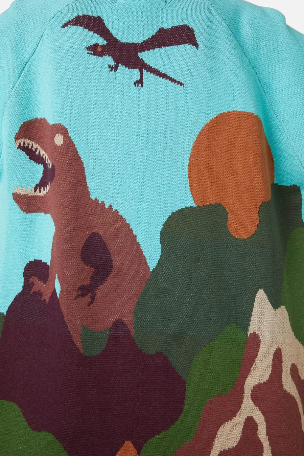 Triassic Scene Knit Cardi