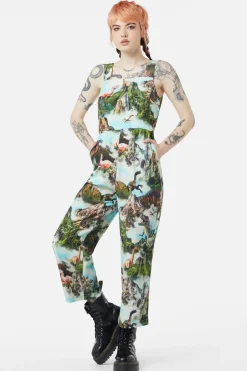 Triassic Scene Printed Jumpsuit