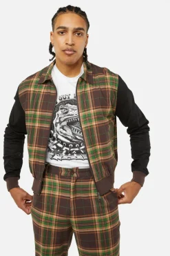 Triassic Tartan Contrast Jacket